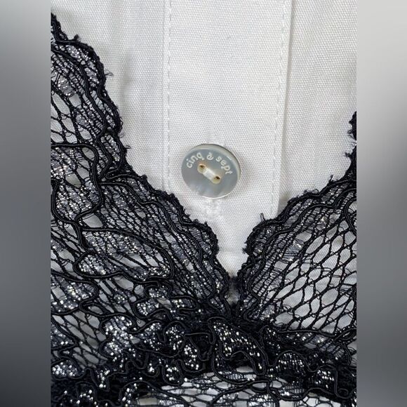 Cinq à Sept Catilina Lace Overlay Dress size L - Picture 12 of 15